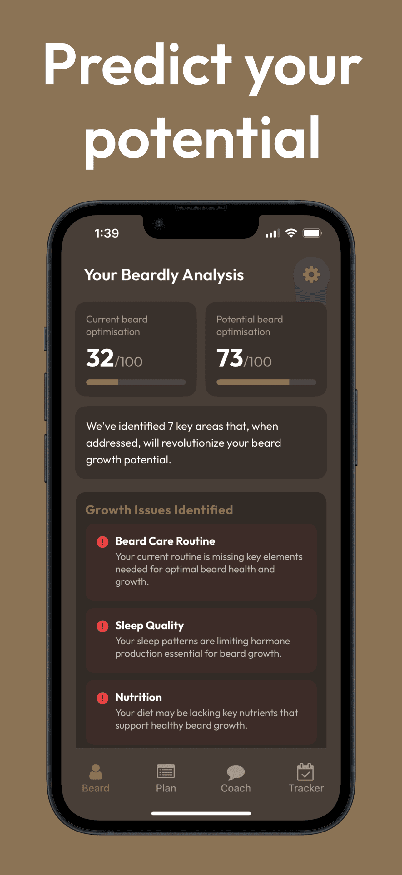 Beardly app screenshots