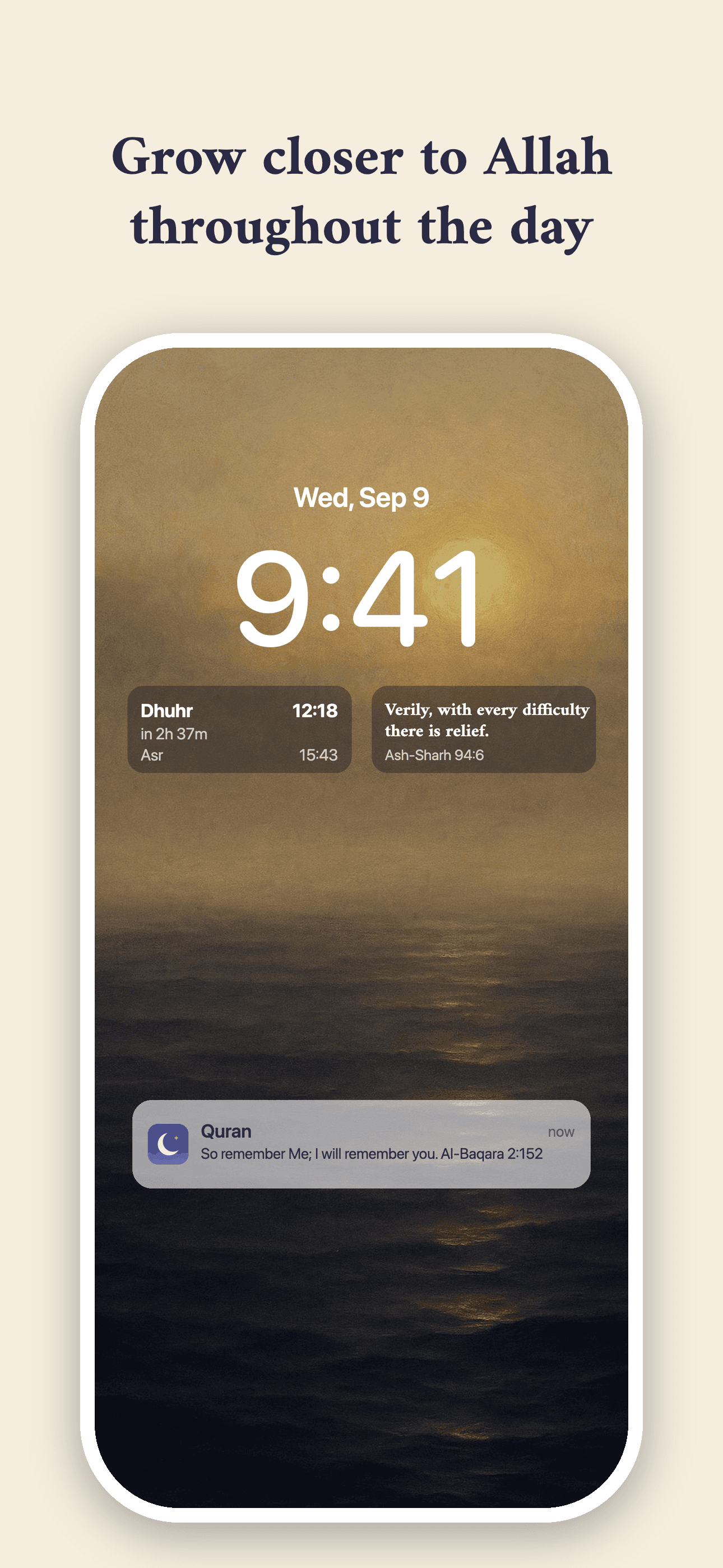 Quran app screenshots